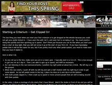 Tablet Screenshot of criteriumcoaching.com